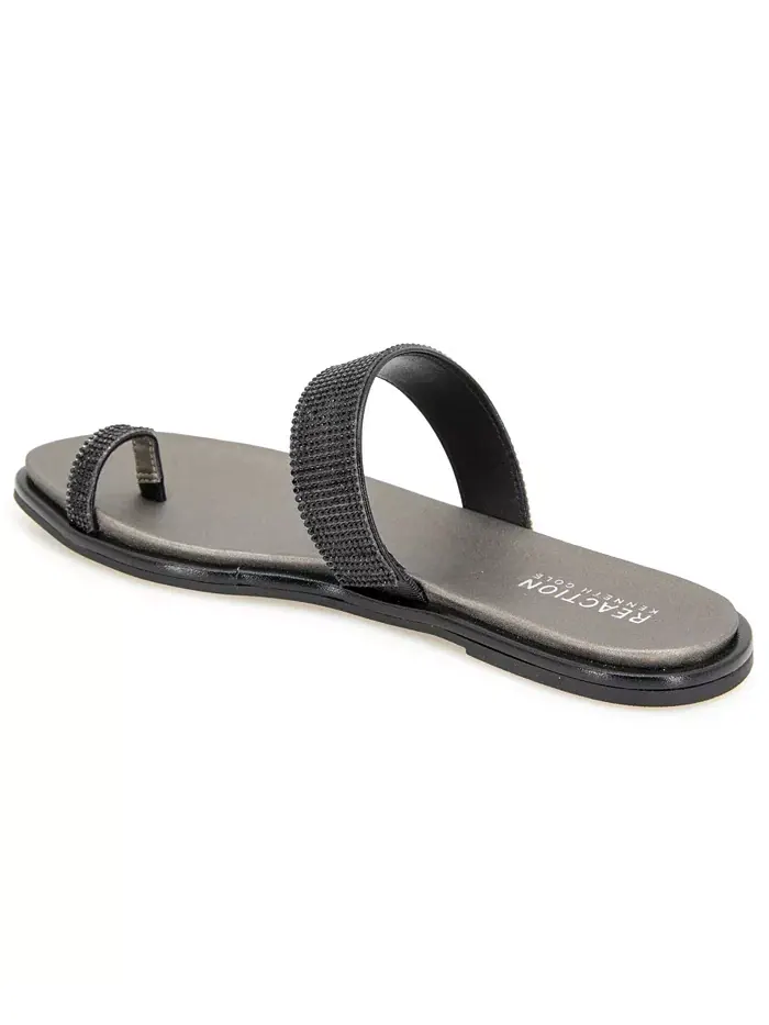 Женские сандалии Wilfred Toe Loop Flat Kenneth Cole Reaction — изображение 6 из 8, черный