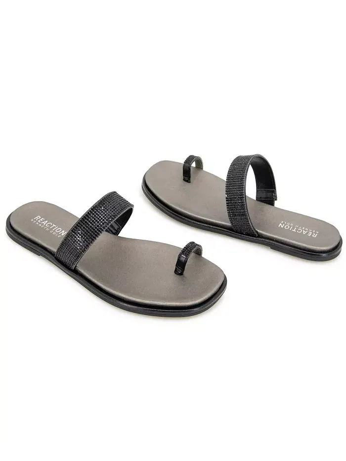 Женские сандалии Wilfred Toe Loop Flat Kenneth Cole Reaction — изображение 8 из 8, черный