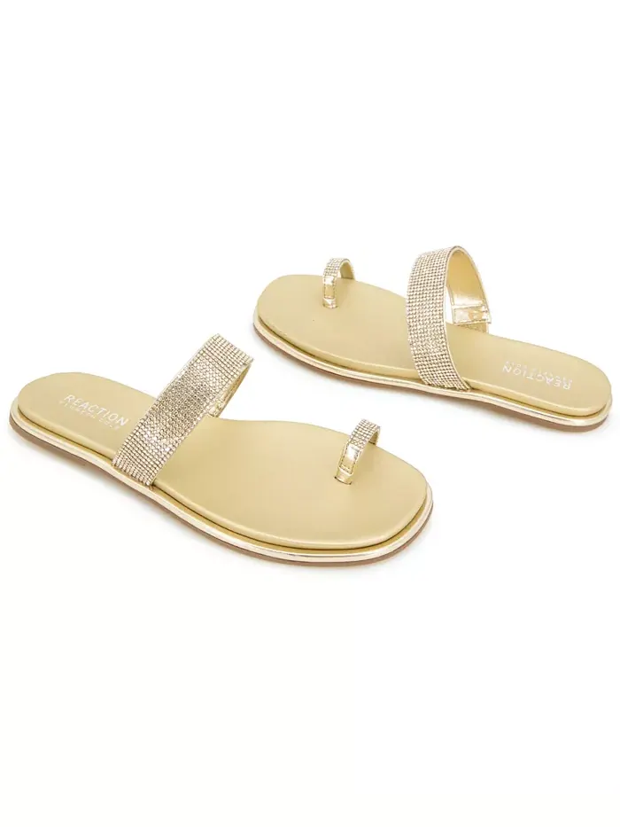 Женские сандалии Wilfred Toe Loop Flat Kenneth Cole Reaction — изображение 8 из 8, золото
