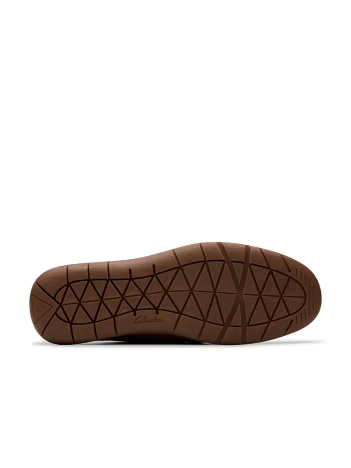 Кроссовки мужские Clarks Flexway Step Slip On — изображение 2 из 9, бежевый