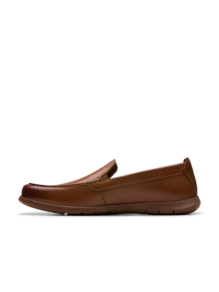 Кроссовки мужские Clarks Flexway Step Slip On — изображение 3 из 9, бежевый