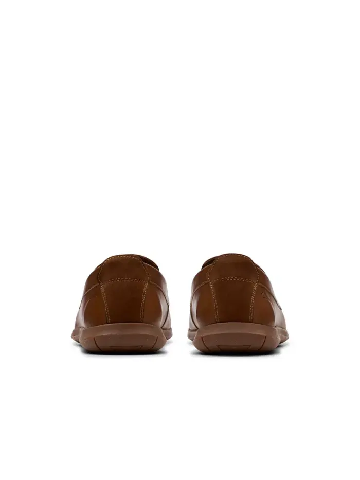 Кроссовки мужские Clarks Flexway Step Slip On — изображение 7 из 9, бежевый