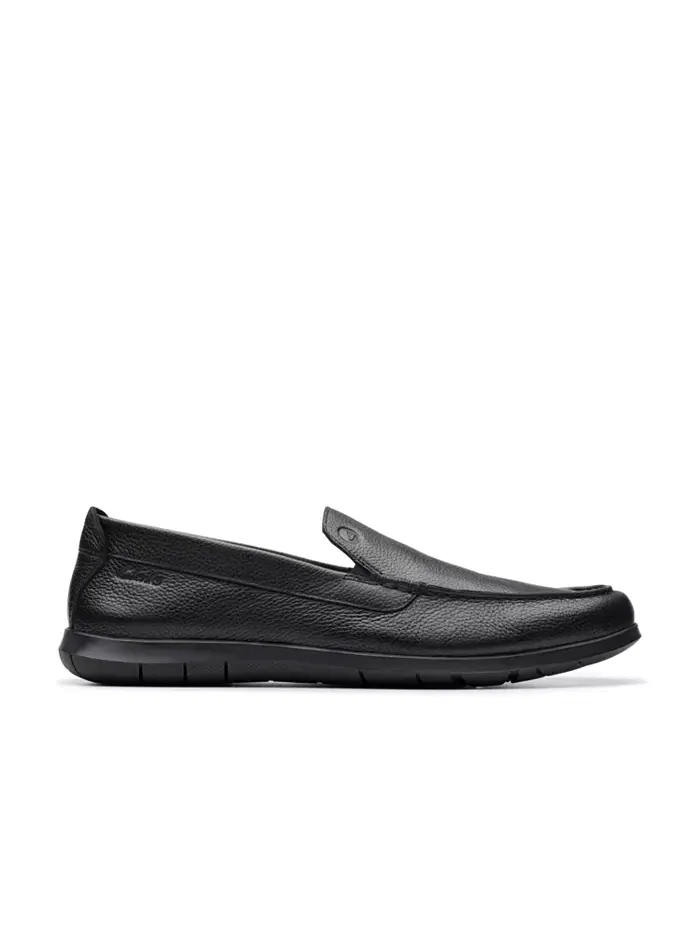 Кроссовки мужские Clarks, кожаные — изображение 2 из 9, черный