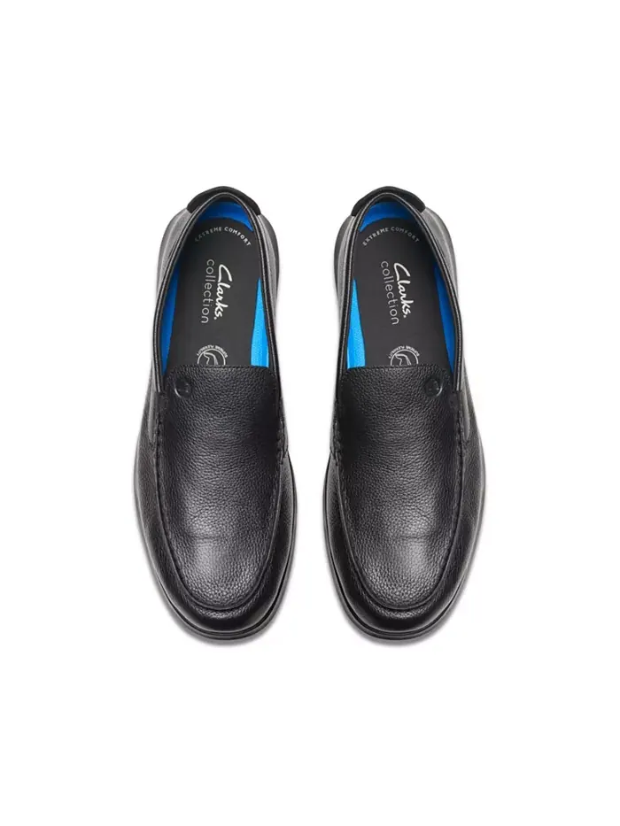 Кроссовки мужские Clarks, кожаные — изображение 4 из 9, черный