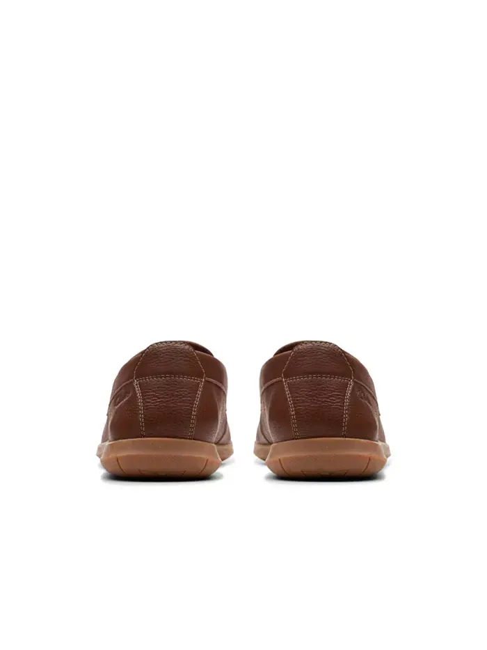 Кроссовки мужские Clarks Flexway Step Slip On — изображение 3 из 9, светлый коричневый
