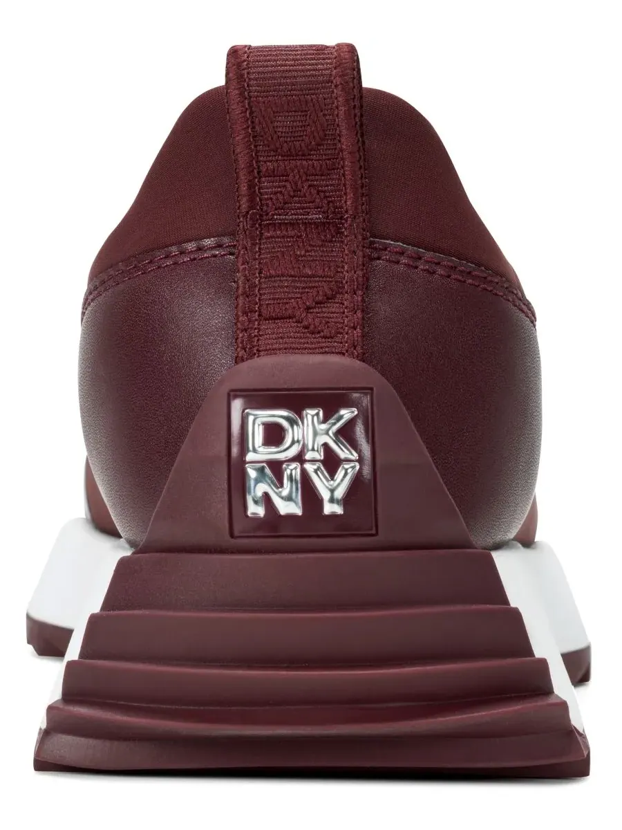 Женские слипоны Nallen DKNY — изображение 3 из 5, бордовый