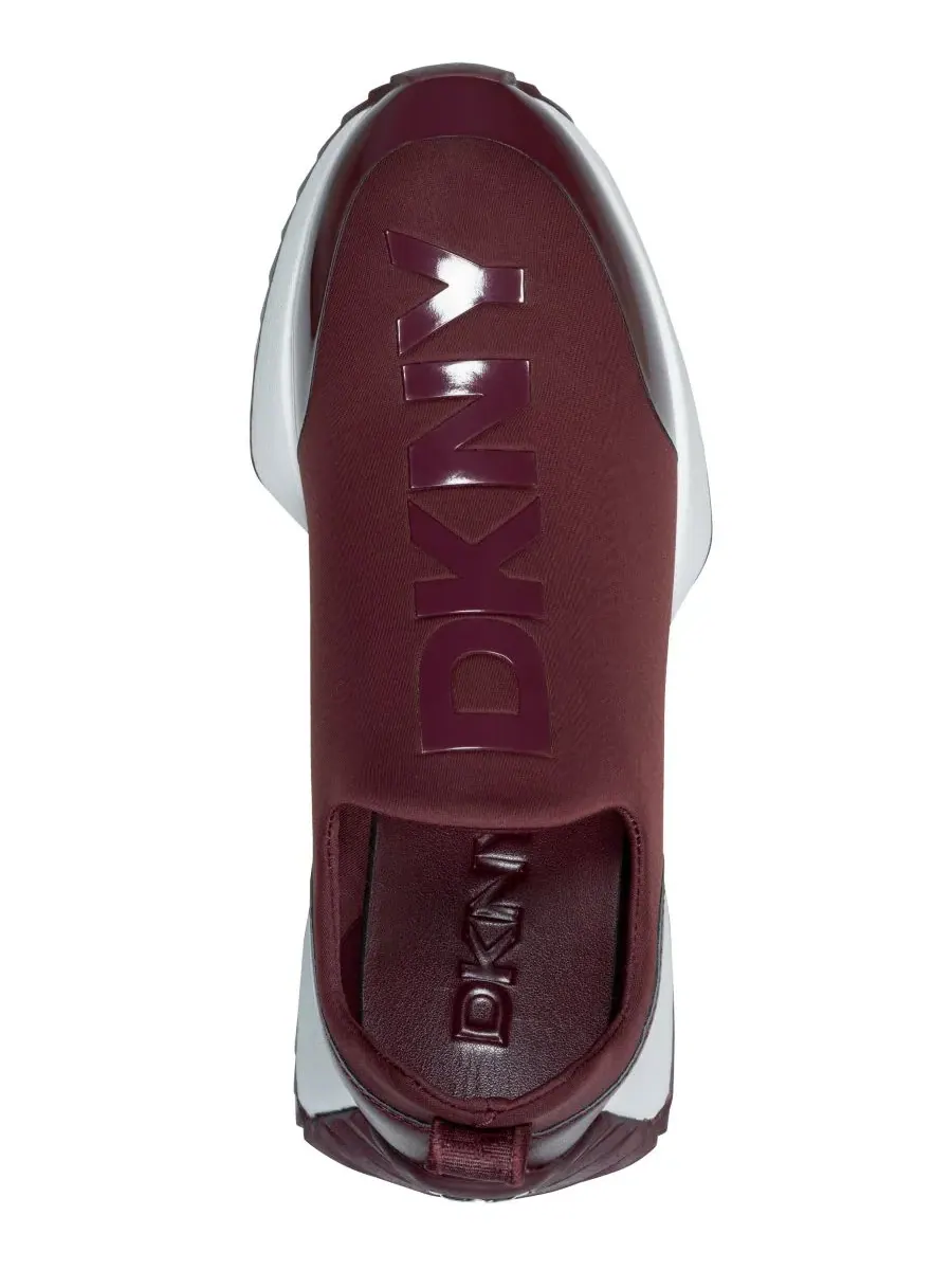 Женские слипоны Nallen DKNY — изображение 4 из 5, бордовый