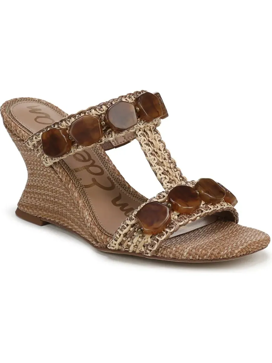 Женские сандалии на танкетке Dante Stone Slide Sam Edelman