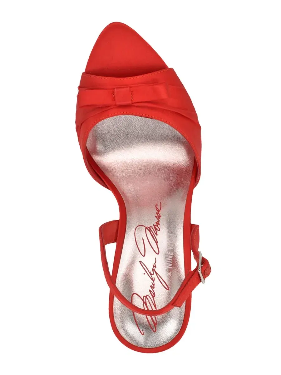 Сандалии-лодочки Marilyn Monroe Vixxie для женщин Nine West — изображение 4 из 5, красный