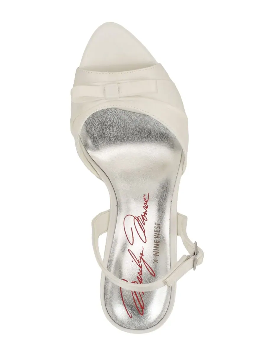 Сандалии-лодочки Marilyn Monroe Vixxie для женщин Nine West — изображение 4 из 5, белый