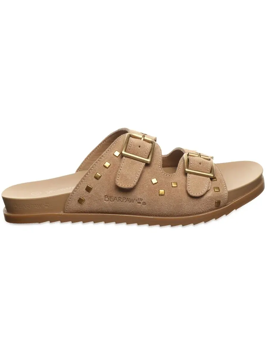 Женские сандалии-слипоны Darcy Bearpaw — изображение 2 из 4, коричневый