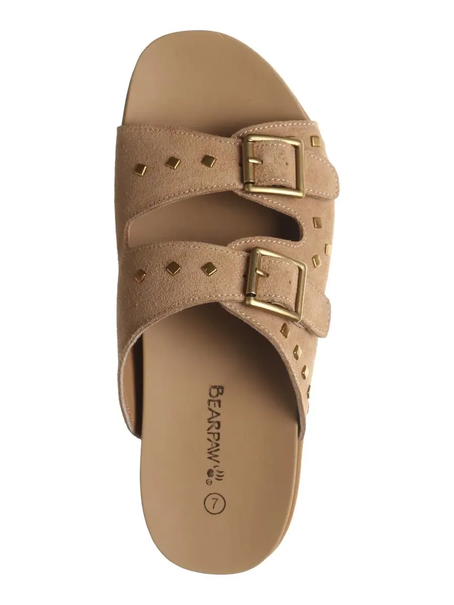 Женские сандалии-слипоны Darcy Bearpaw — изображение 3 из 4, коричневый