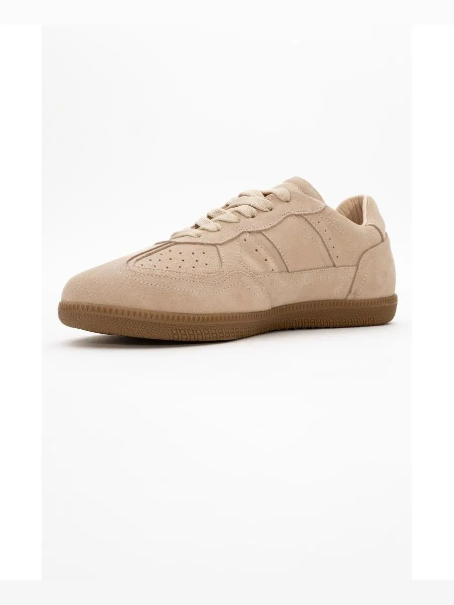 Женские замшевые кроссовки Aurel Forever & Always Shoes — изображение 5 из 6, бежевый
