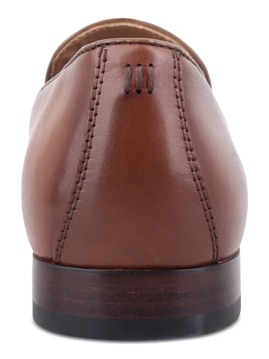 Мужские кожаные лоферы Benjiee без шнурков с кисточками Bar III, Burnt Copper Leather — изображение 3 из 5