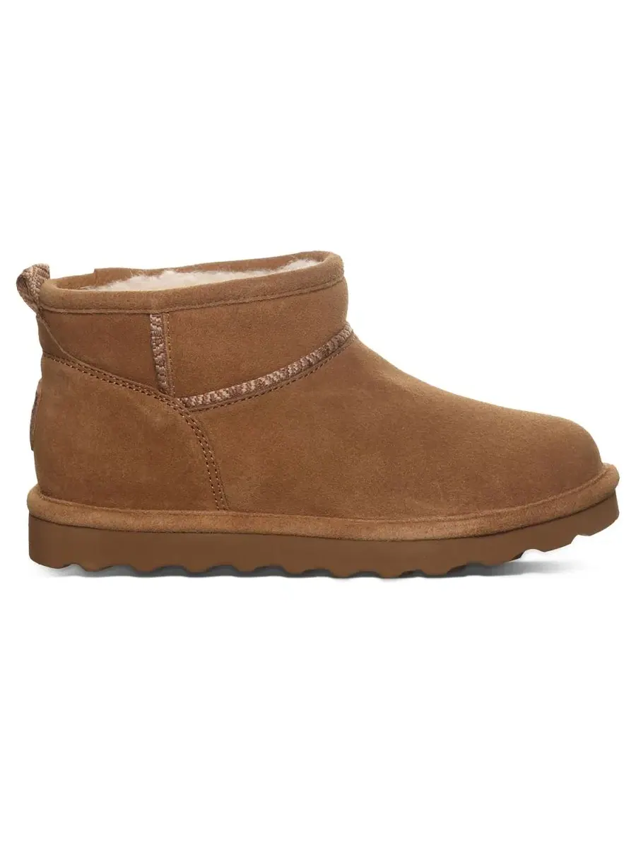 Женские ботильоны Akira Webbing Tape Seam Pull-On Ankle Booties BEARPAW — изображение 2 из 8, хикори