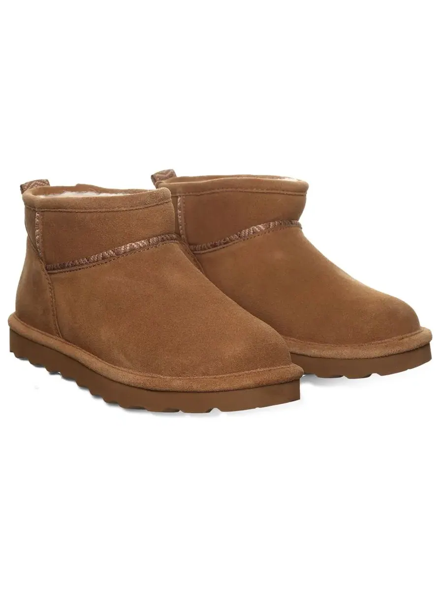 Женские ботильоны Akira Webbing Tape Seam Pull-On Ankle Booties BEARPAW — изображение 7 из 8, хикори