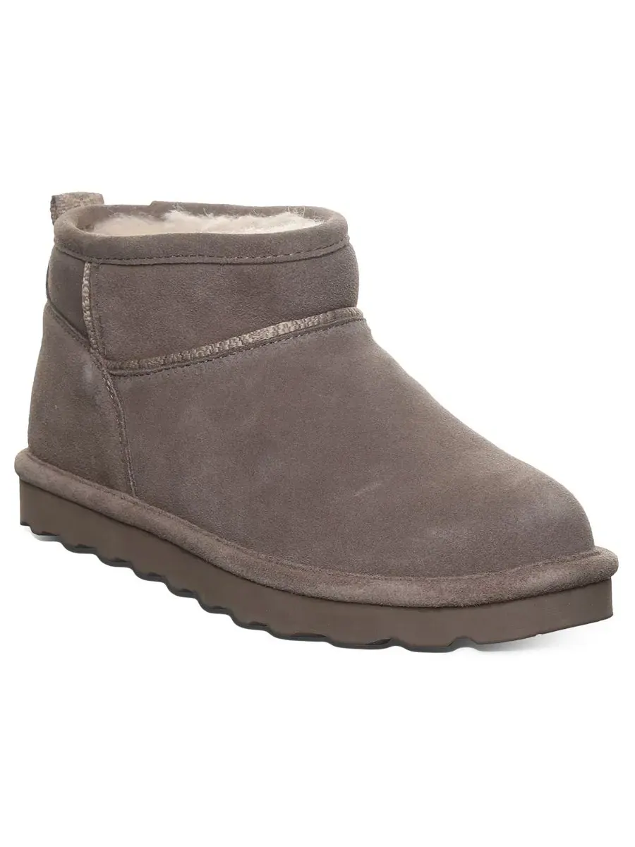 Ботинки-челси Akira Webbing Tape Seam Pull-On Ankle Booties BEARPAW — изображение 1 из 8, морель