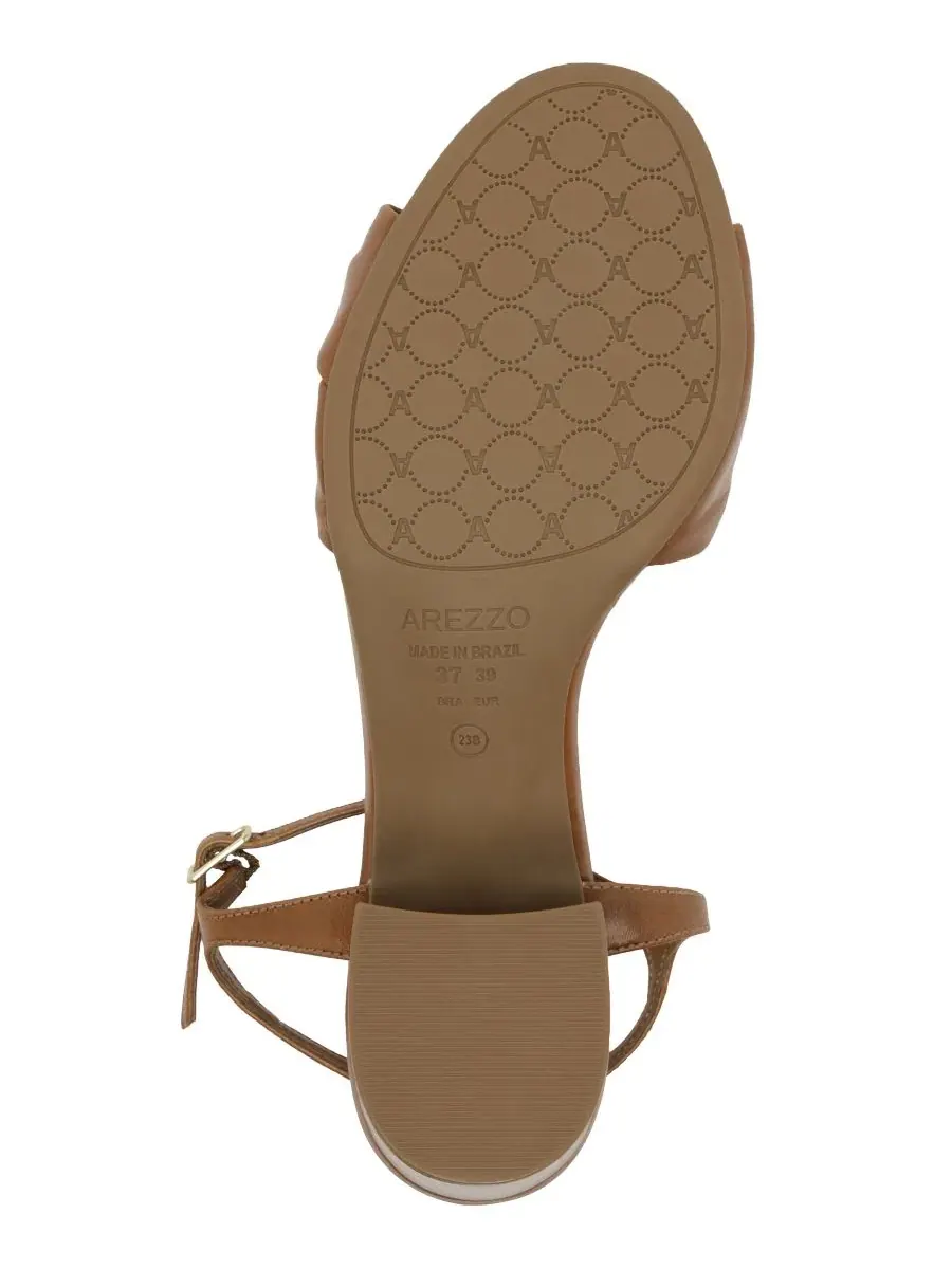 Босоножки на устойчивом каблуке Juliette Mid Block Arezzo, Soul Natural — изображение 5 из 5