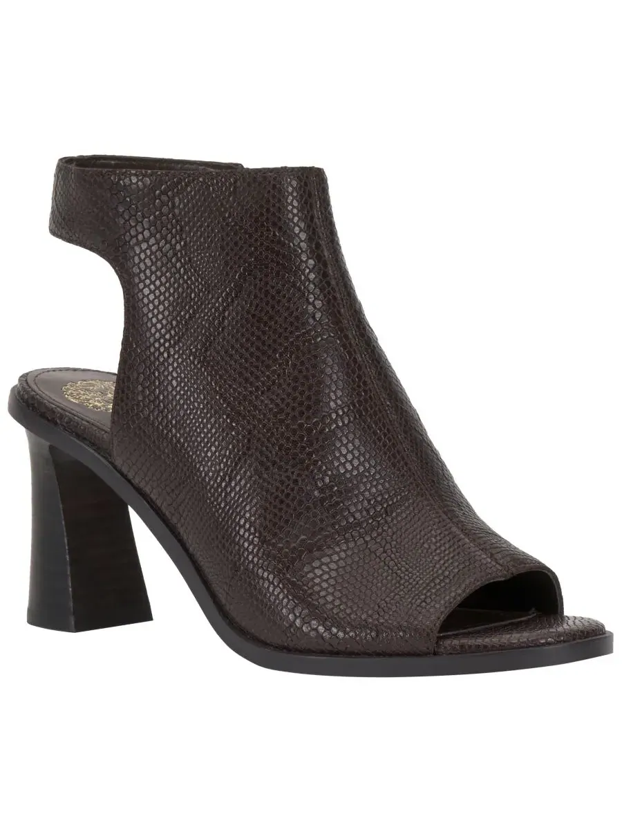 Ботильоны с открытым мысом и ремешком Rimdia Vince Camuto — изображение 1 из 5, коричневый мульти