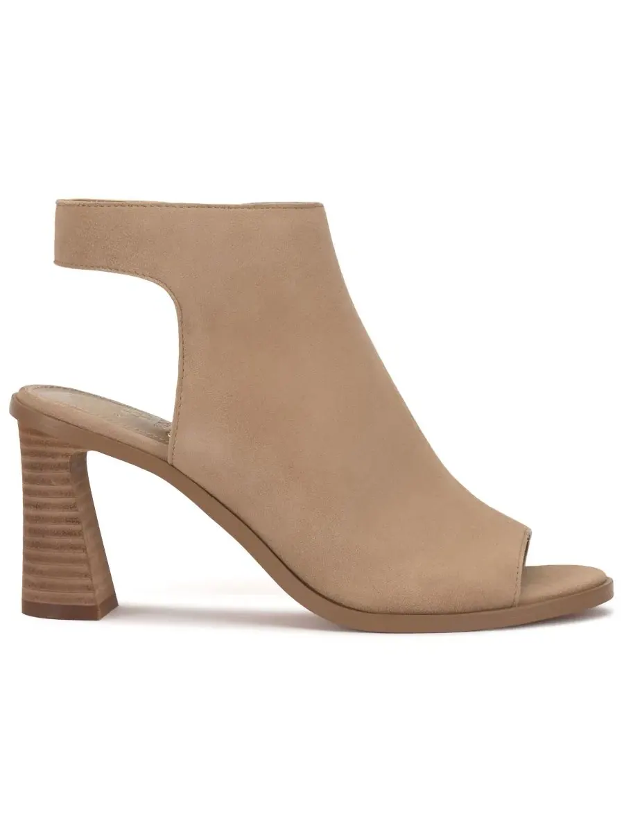 Ботильоны с открытым носком и ремешком на каблуке Rimdia Vince Camuto, Tortilla Suede — изображение 2 из 5