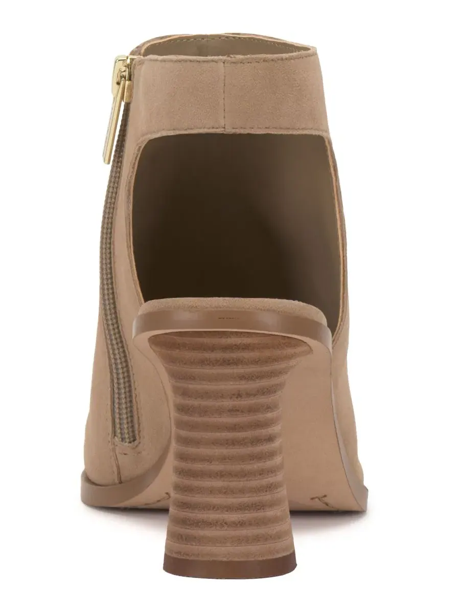 Ботильоны с открытым носком и ремешком на каблуке Rimdia Vince Camuto, Tortilla Suede — изображение 3 из 5