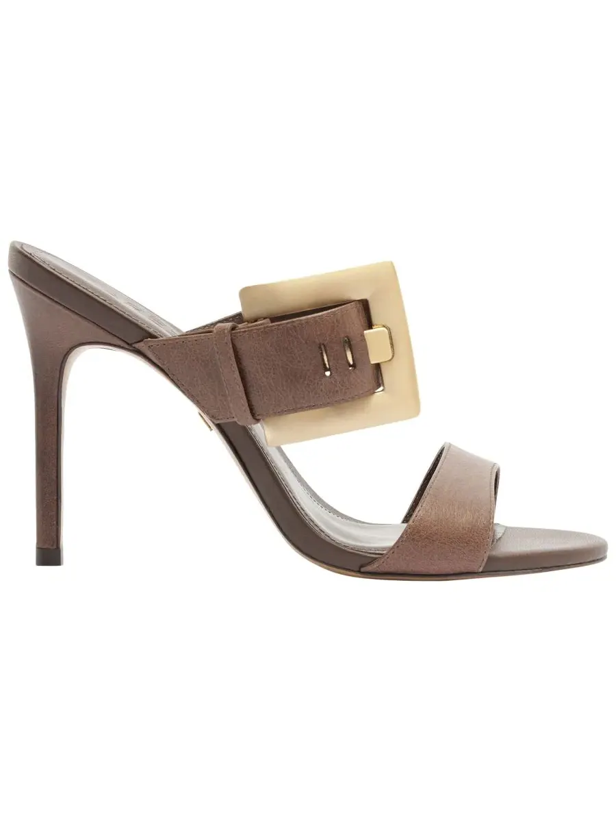 Босоножки на высоком каблуке Kenny High Stiletto Arezzo — изображение 2 из 5, какао