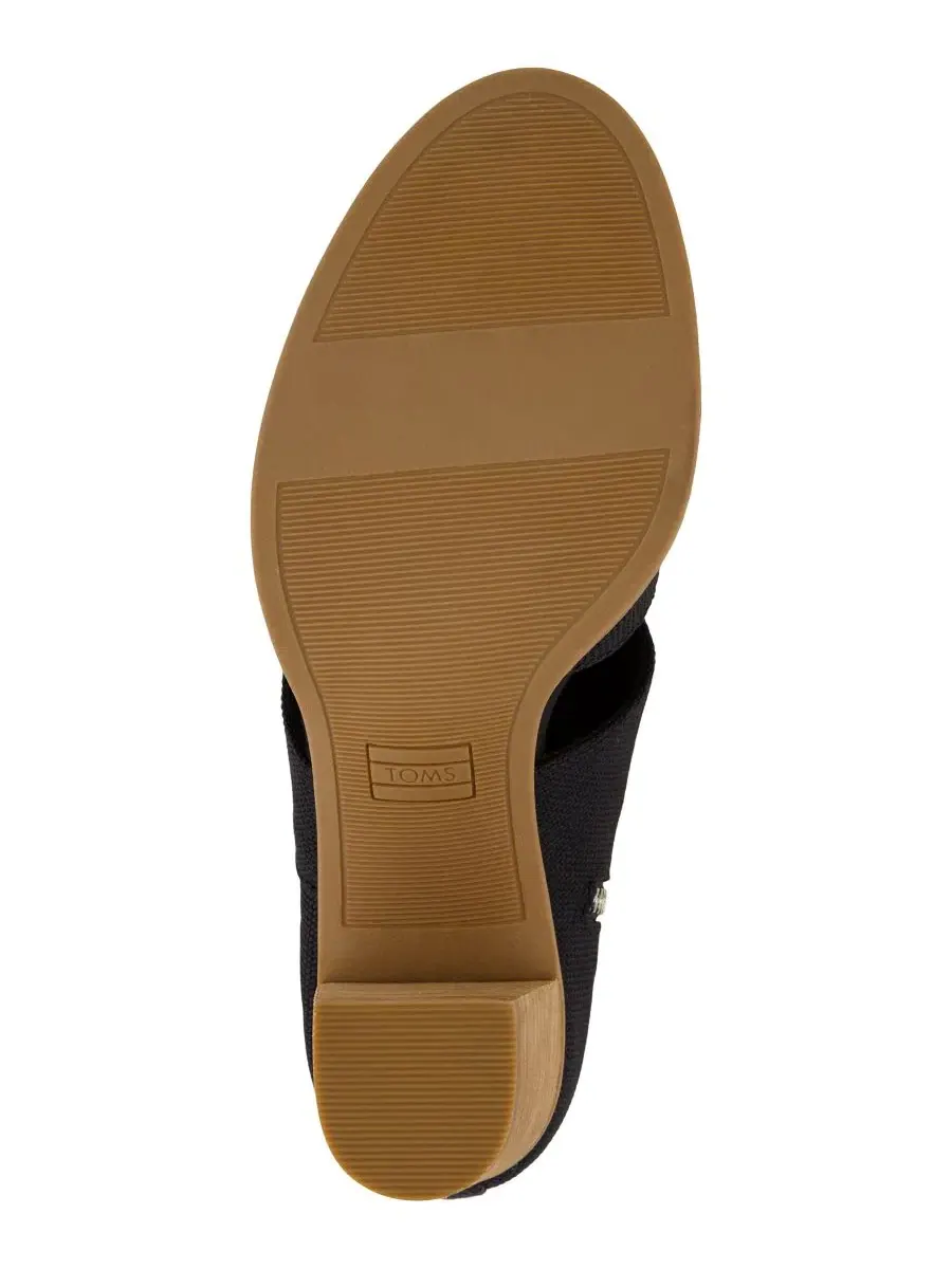 Туфли-лодочки TOMS Milan Nova Block Heel — изображение 5 из 5, черный