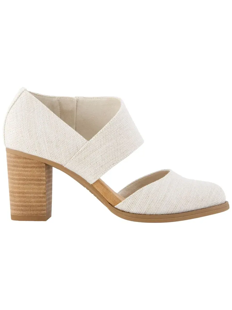 Туфли-лодочки Milan Nova Block Heel с каблуком-блоком TOMS, Natural Yarn Dye — изображение 2 из 5