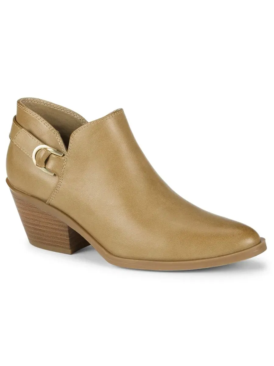 Ботильоны на устойчивом каблуке Duala Block Heel Ankle Booties Baretraps — изображение 1 из 5, верблюжий