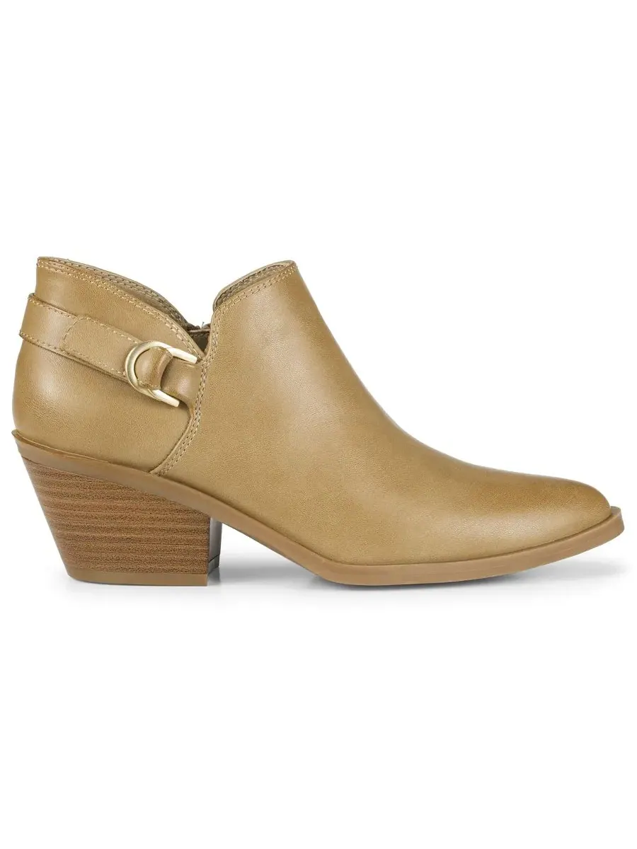 Ботильоны на устойчивом каблуке Duala Block Heel Ankle Booties Baretraps — изображение 2 из 5, верблюжий
