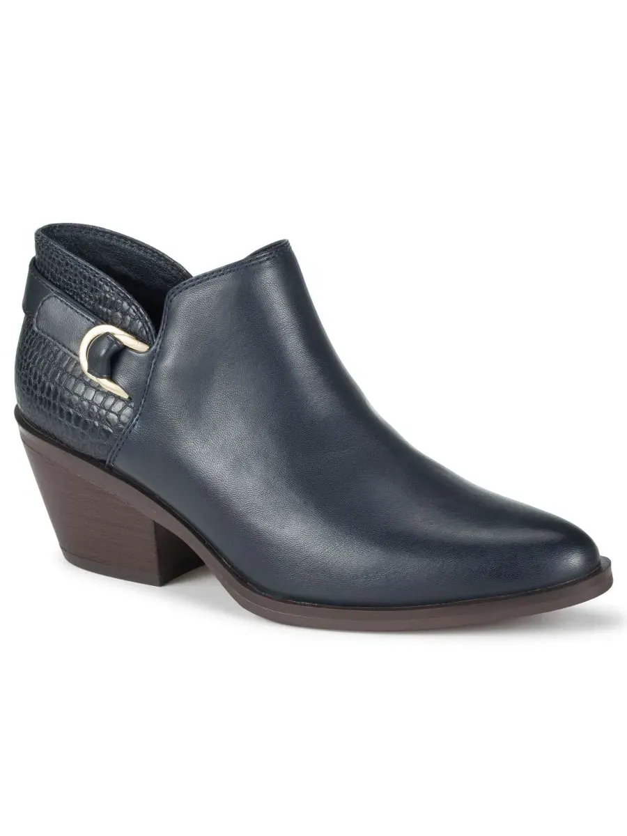 Ботильоны на устойчивом каблуке Duala Block Heel Ankle Booties Baretraps — изображение 1 из 5, темно-синий