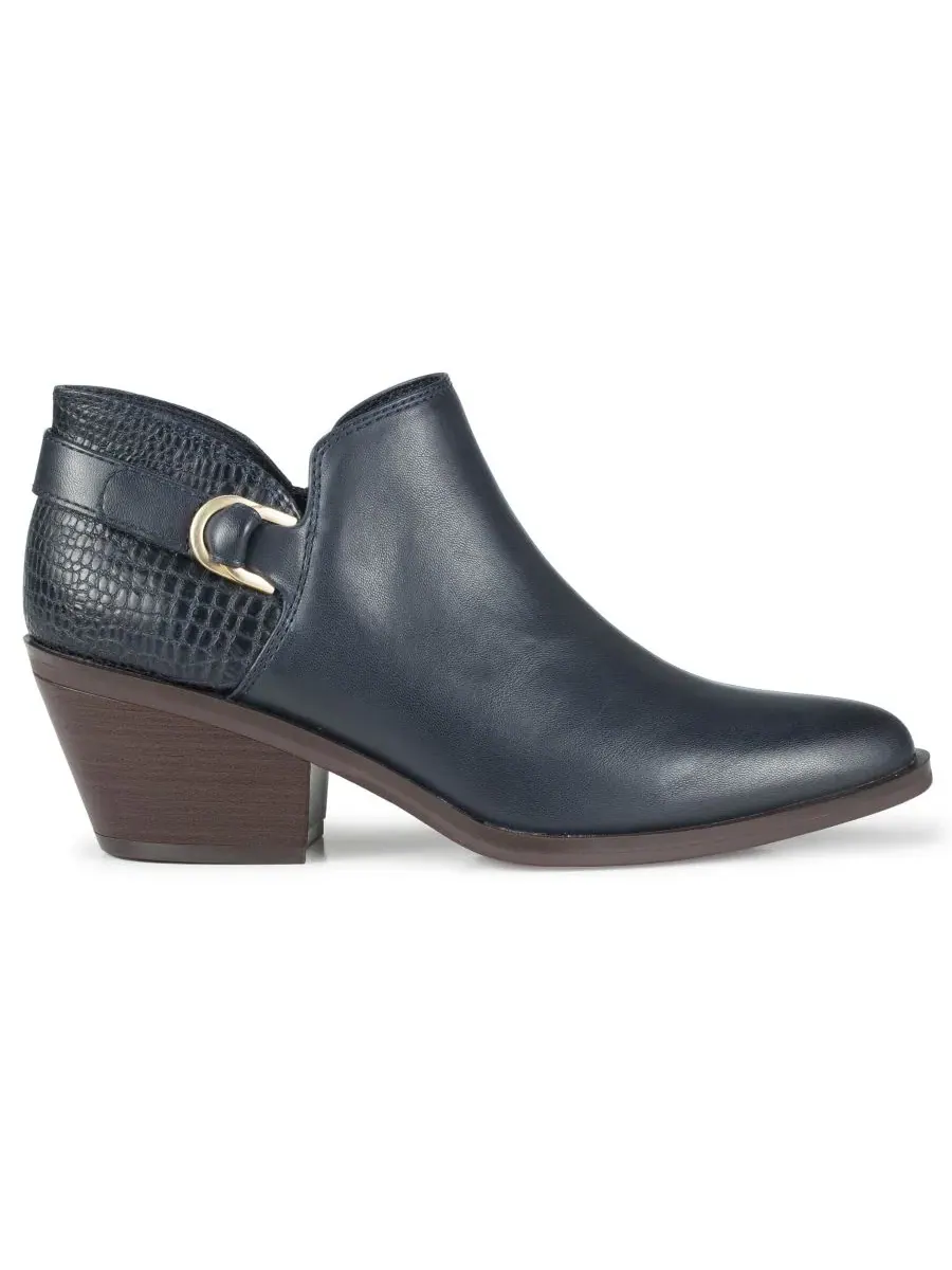 Ботильоны на устойчивом каблуке Duala Block Heel Ankle Booties Baretraps — изображение 2 из 5, темно-синий