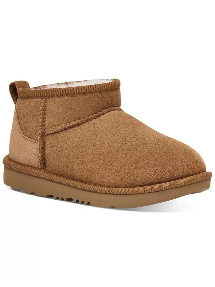 Детские классические ультра мини-сапожки из овчины Twinface Ugg — изображение 1 из 10, бежевый
