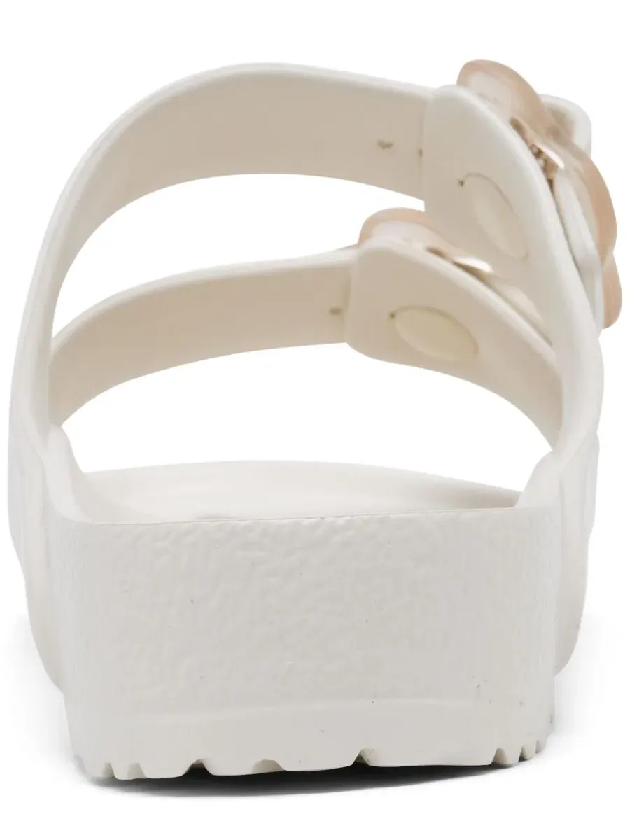 Сандалии Birkenstock Little Girls Arizona EVA Flower — изображение 5 из 6, белый