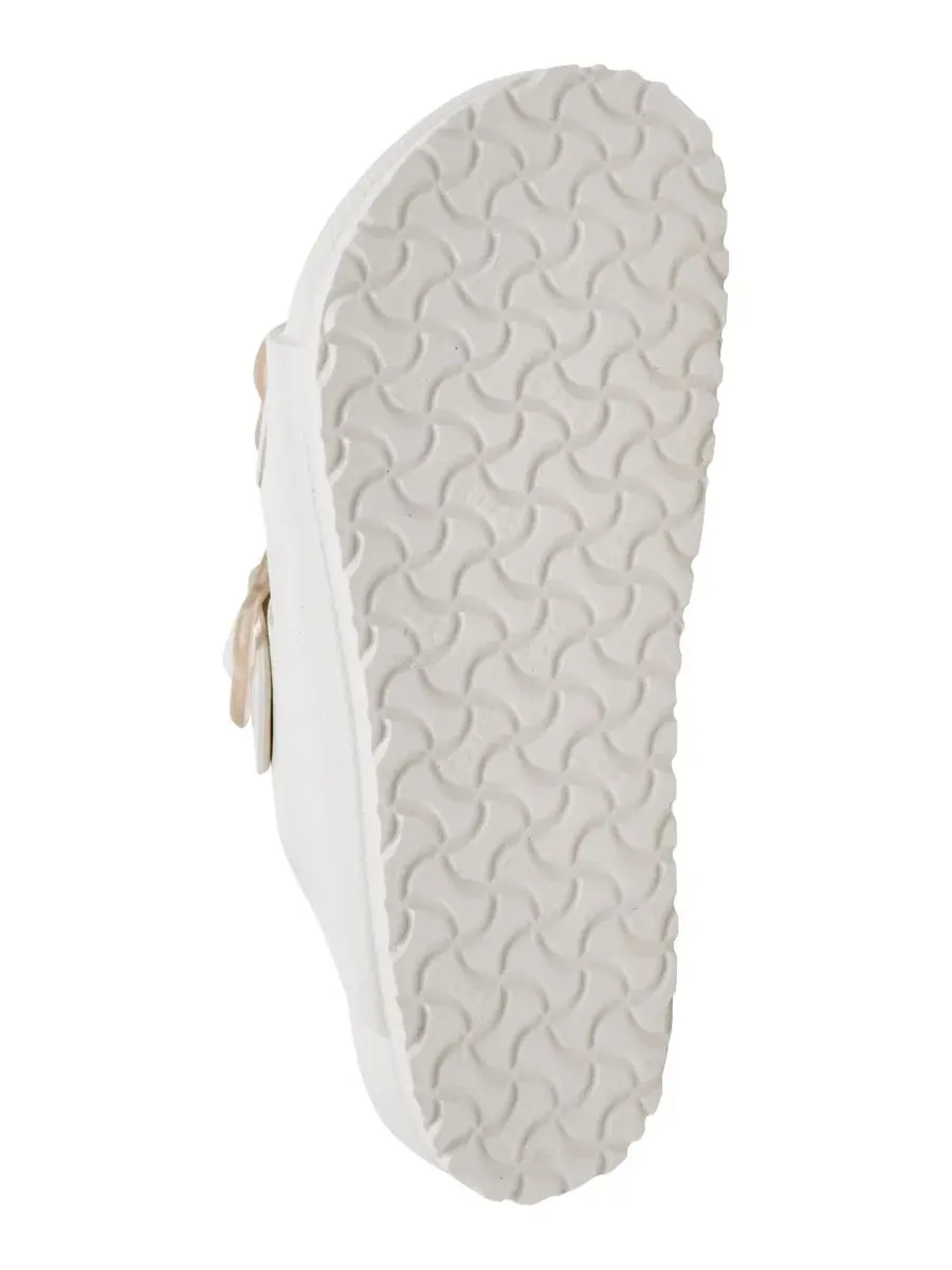 Сандалии Birkenstock Little Girls Arizona EVA Flower — изображение 6 из 6, белый