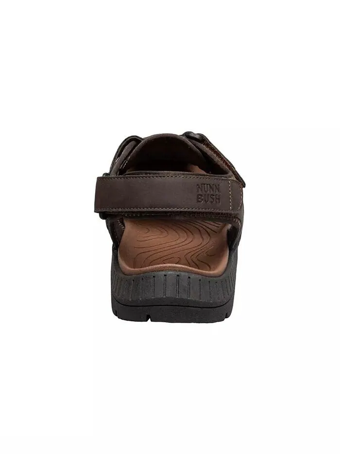 Мужские сандалии Laguna Closed Toe Fisherman Nunn Bush — изображение 4 из 7, коричневый