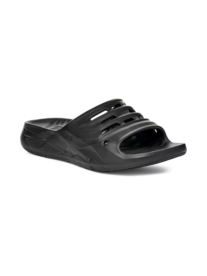 Мужские трейловые сандалии Apre Trail Slide Teva — изображение 1 из 5, черный