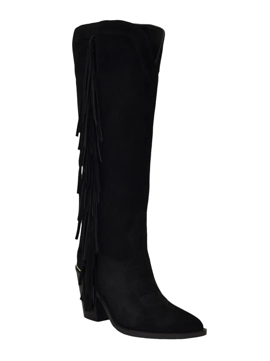 Ботинки с кисточками Sashlee Western Fringe Knee High Heeled GUESS