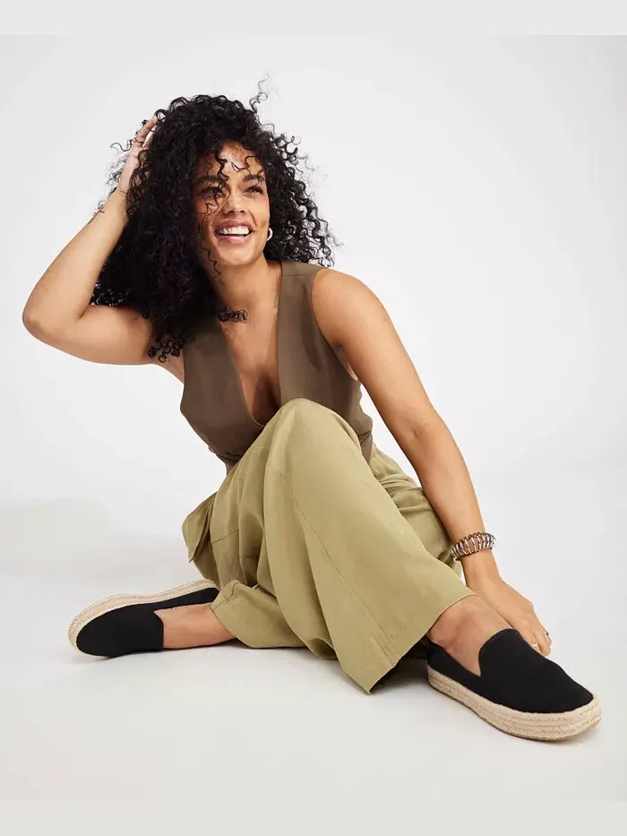 Женские эспадрильи Carolina Slip-On Rope TOMS — 8