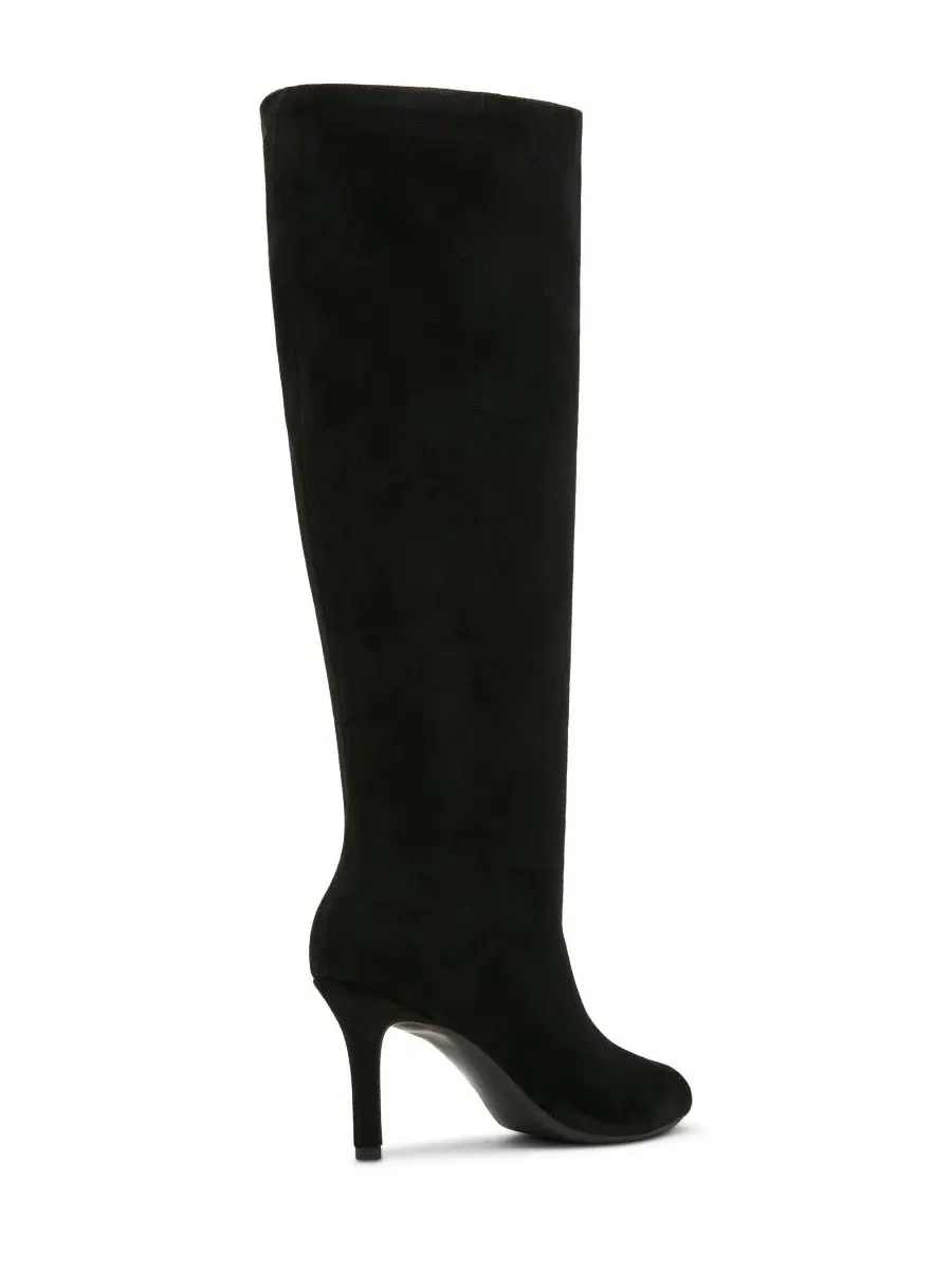 Ботинки Lola Peep Toe Slouch с каблуком-шпилькой Madden Girl — изображение 7 из 7, черный