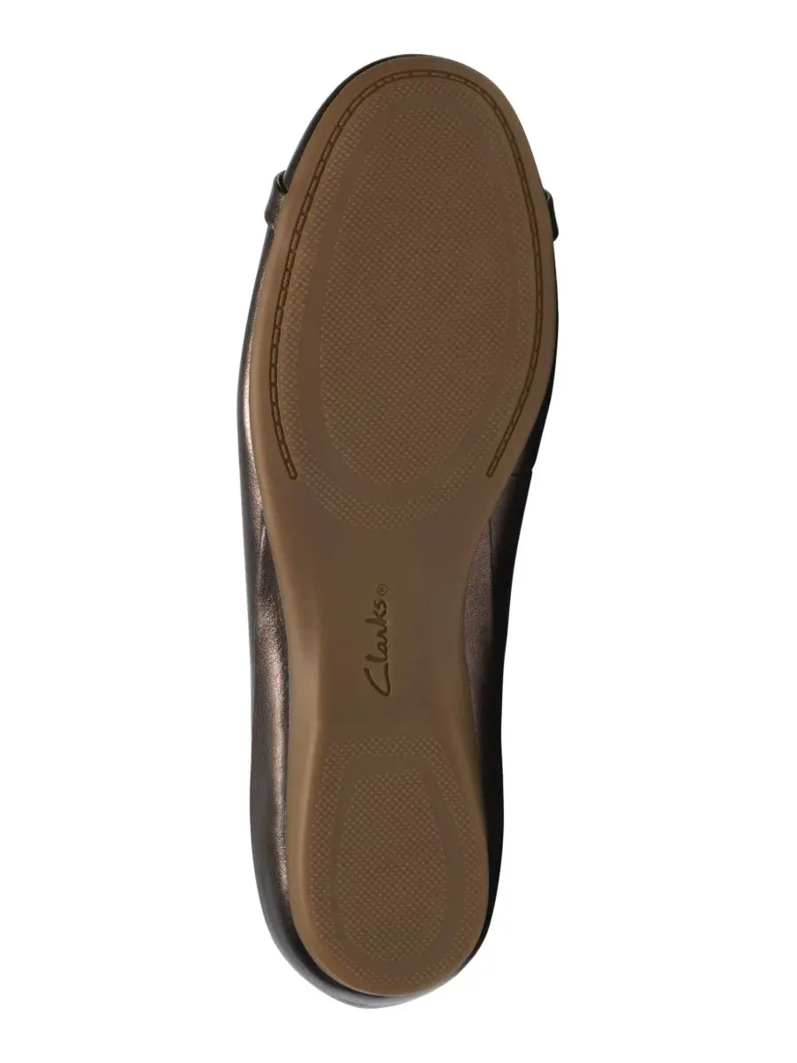 Женские туфли-лодочки Cathrynn Luna, бренд Clarks — изображение 5 из 6, золотистый
