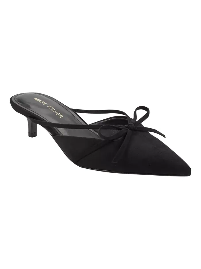 Женские туфли Florin Slip-On на каблуке-рюмочке Marc Fisher — изображение 1 из 5, черный