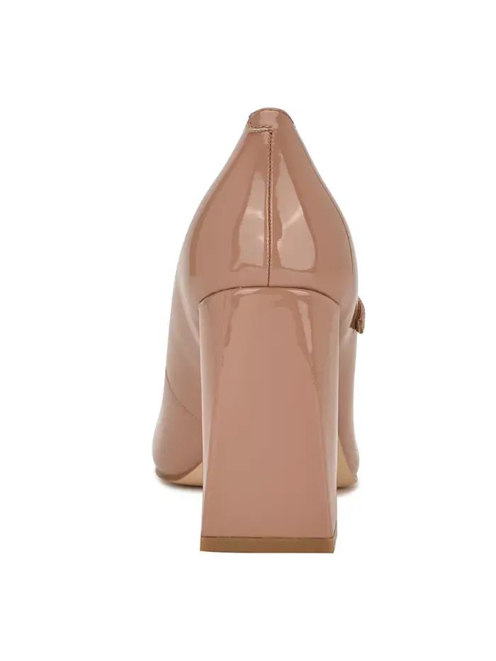 Женские туфли-лодочки Sista Mary Jane с острым носком Nine West — изображение 3 из 5, светлый натуральный