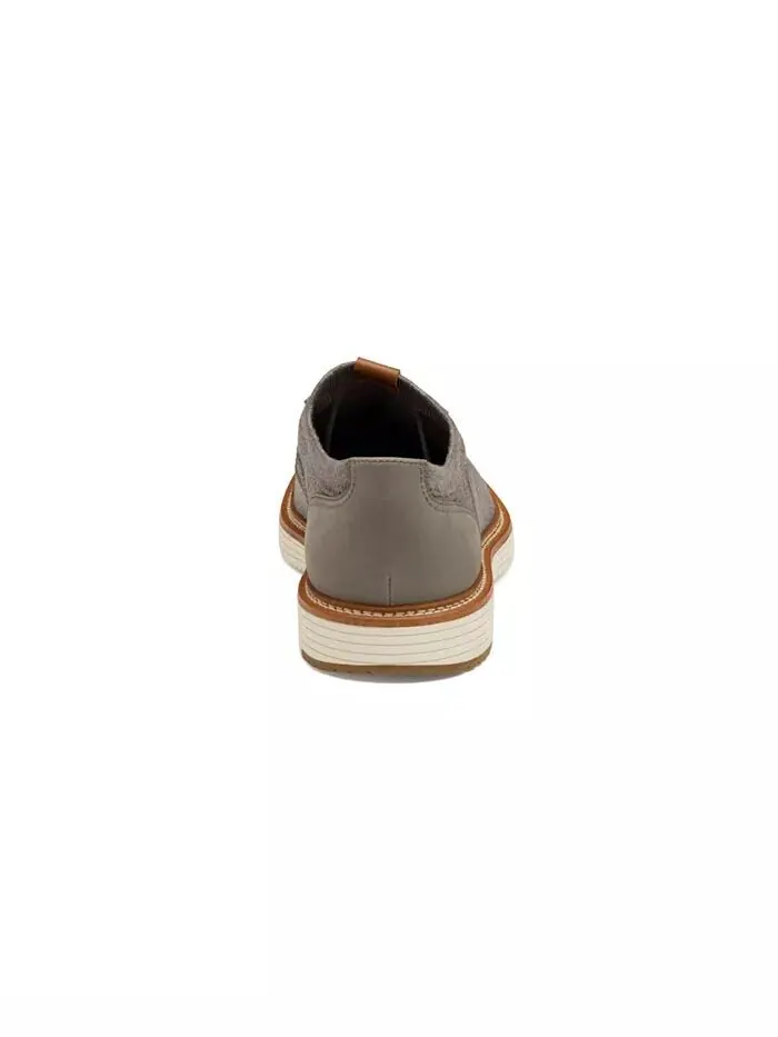 Мужские туфли Upton Knit Plain Toe Johnston & Murphy — изображение 3 из 5, серый