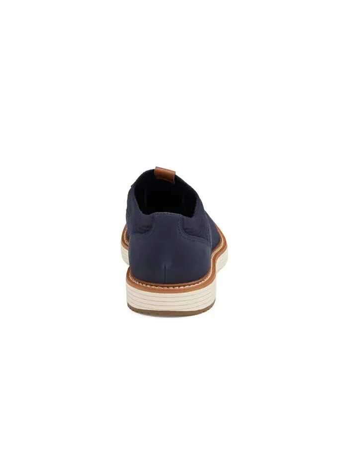 Мужские туфли Upton Knit Plain Toe Johnston & Murphy — изображение 3 из 5, темно-синий