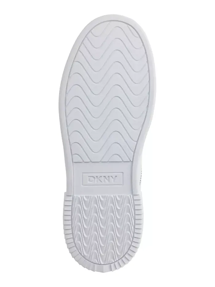 Женские кроссовки Baylor на шнуровке DKNY — изображение 5 из 5, белый/черный