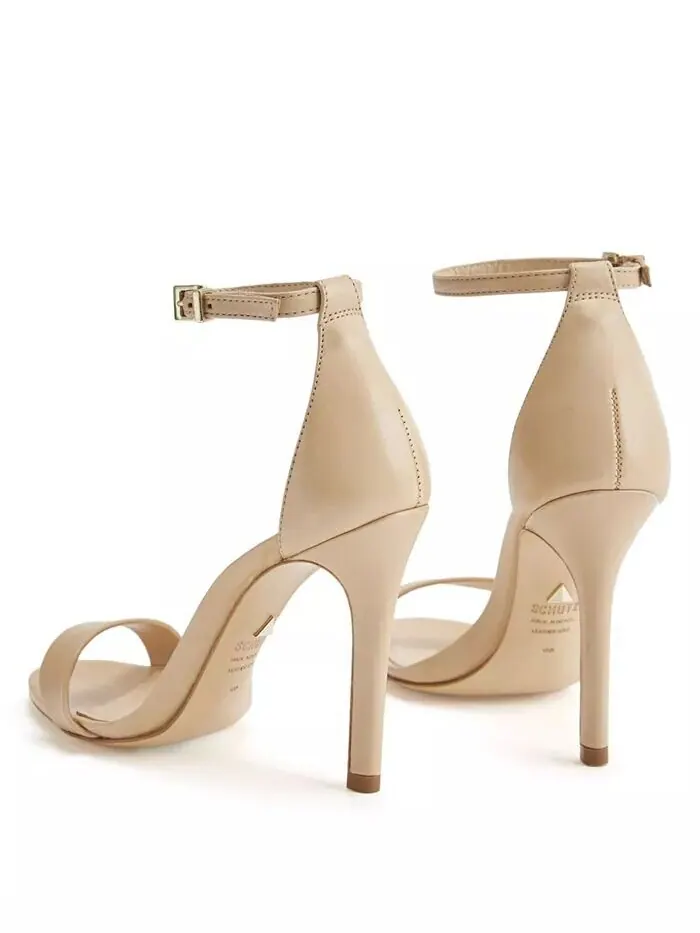 Женские босоножки Cadey-Lee High Stiletto Schutz — изображение 3 из 5, бежевый