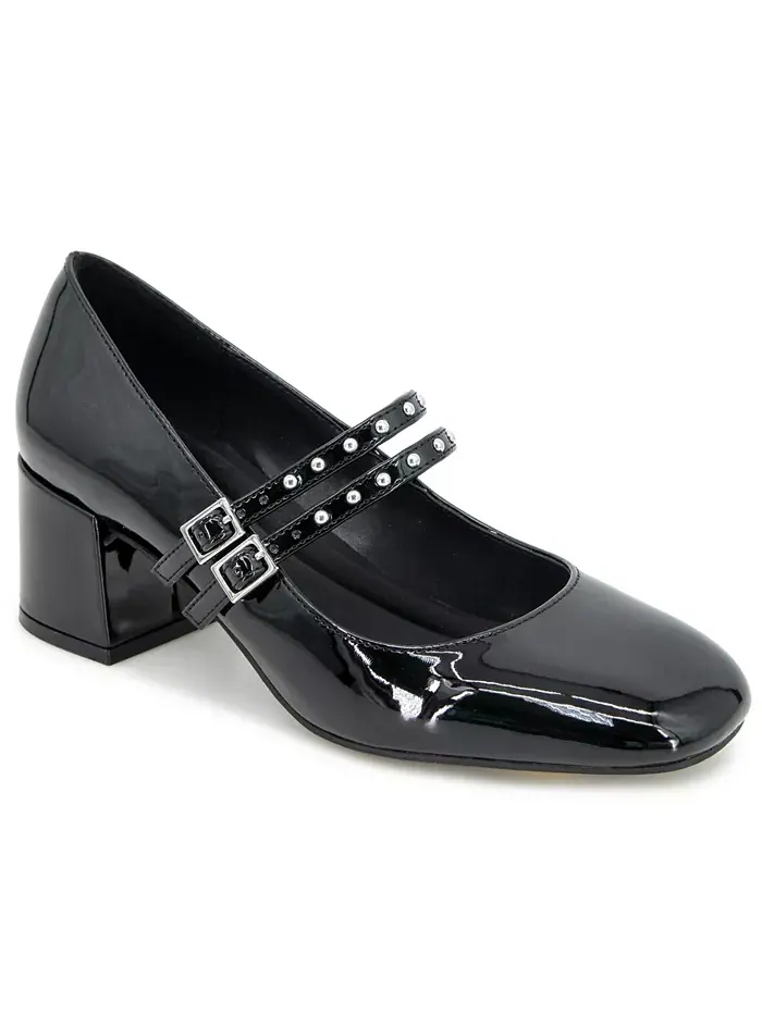 Женские туфли-лодочки Leeann Studs Mary-Jane Kenneth Cole Reaction — изображение 1 из 8, черный