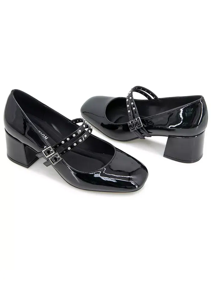 Женские туфли-лодочки Leeann Studs Mary-Jane Kenneth Cole Reaction — изображение 8 из 8, черный