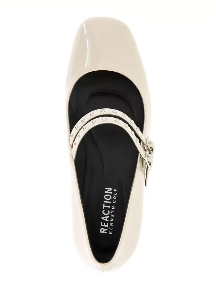 Женские туфли-лодочки Leeann Studs Mary-Jane Kenneth Cole Reaction — изображение 4 из 8, белый